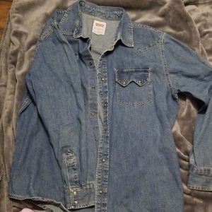 Vintage Levi's jean shirt